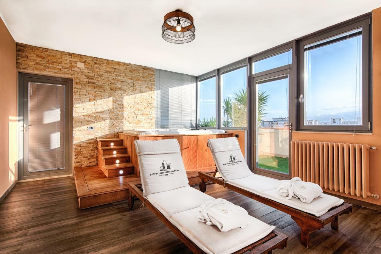 Penthouse Station Luxury Suites & Apartment Brindisi Dış mekan fotoğraf